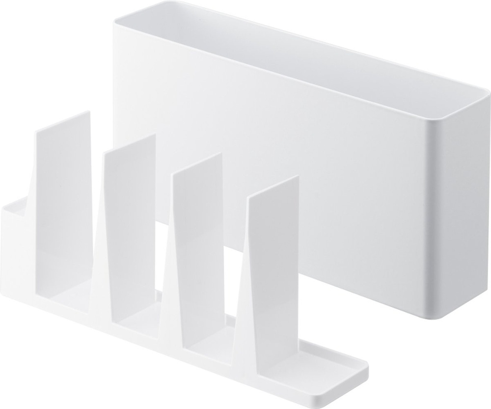 Metal Holder, TOWER UTENSIL HOLDER, Yamazaki, White in the group Storage / Kitchen storage at SmartaSaker.se (41218)