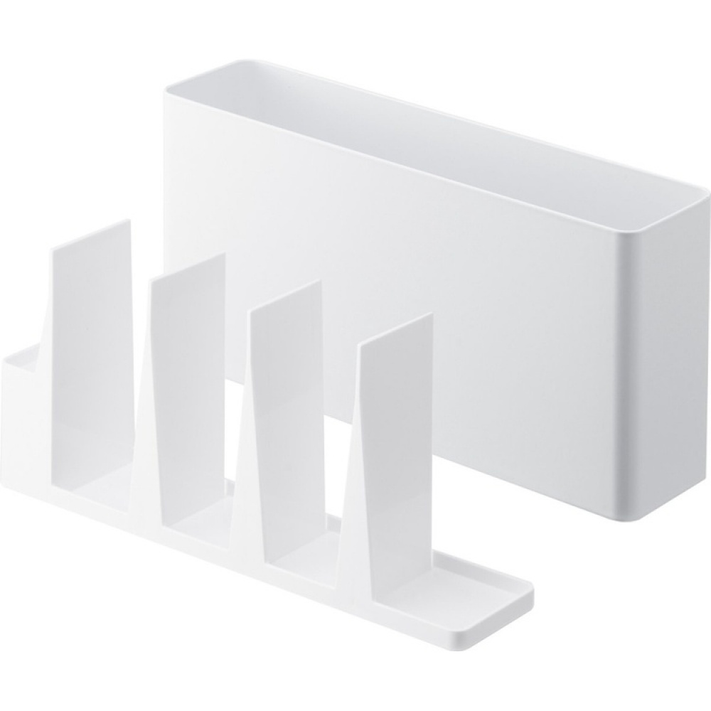 Metal Holder, TOWER UTENSIL HOLDER, Yamazaki, White in the group Storage / Kitchen storage at SmartaSaker.se (41218)