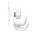Razor holder / Double hook, Självhäftande, UMBRA FLEX ADHESIVE, White