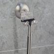 Holder for razor with suction cups, FORMA, Silver / Clear