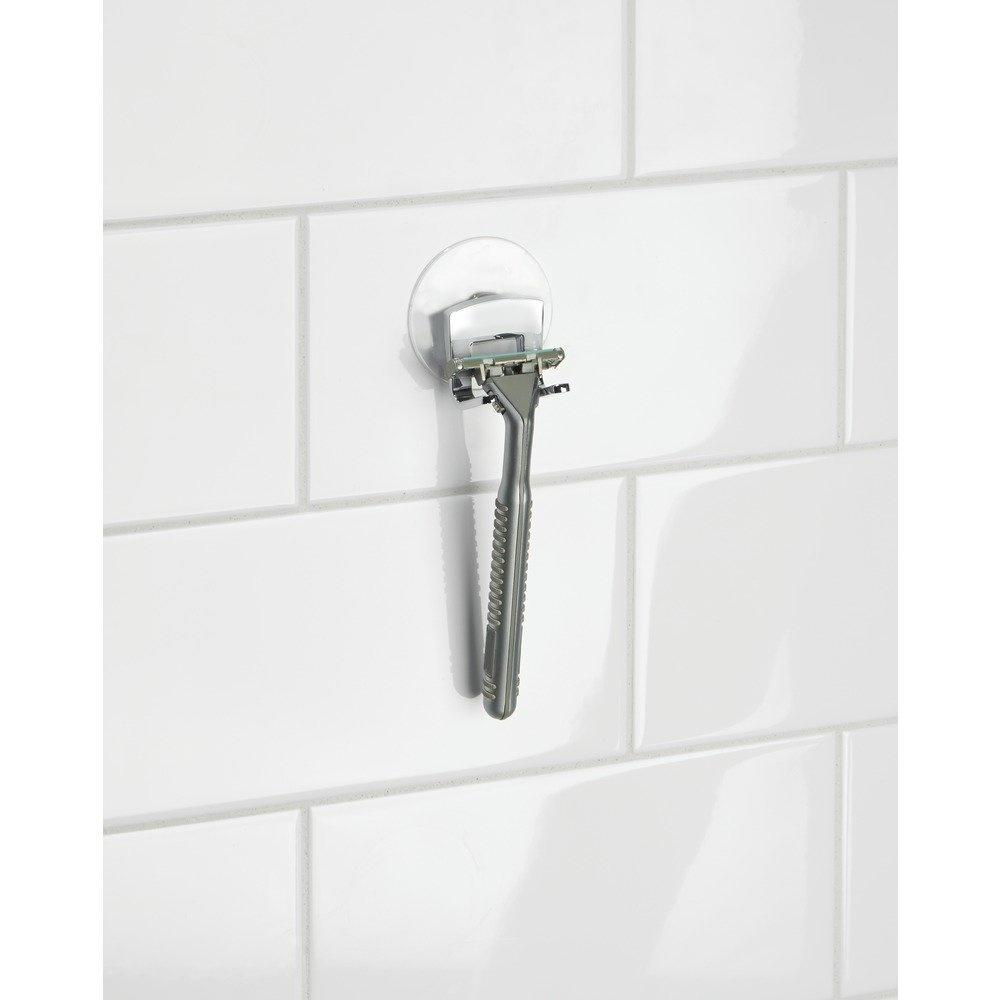 Holder for razor with suction cups, RAZOR HOLDER, Chrome in the group Storage / Bathroom storage at SmartaSaker.se (41222)