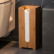 Toilet paper reserve, BAMBOO, 15 x 14 x H35,5 cm, Nature Toilet paper reserve, BAMBOO, 15 x 14 x H35,5 cm, Nature