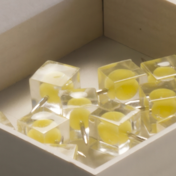 Push Pins / Map Pins, Set of 100, DESKSTORE DOT in the group Storage / Office supplies at SmartaSaker.se (41244)