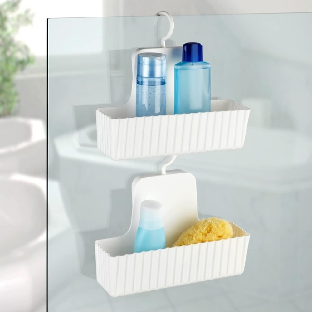 Hanging bathroom basket, ALLSTAR, 25 x 8 x H 22,5 cm in the group Storage / Bathroom storage / Bath and shower caddies at SmartaSaker.se (41250)