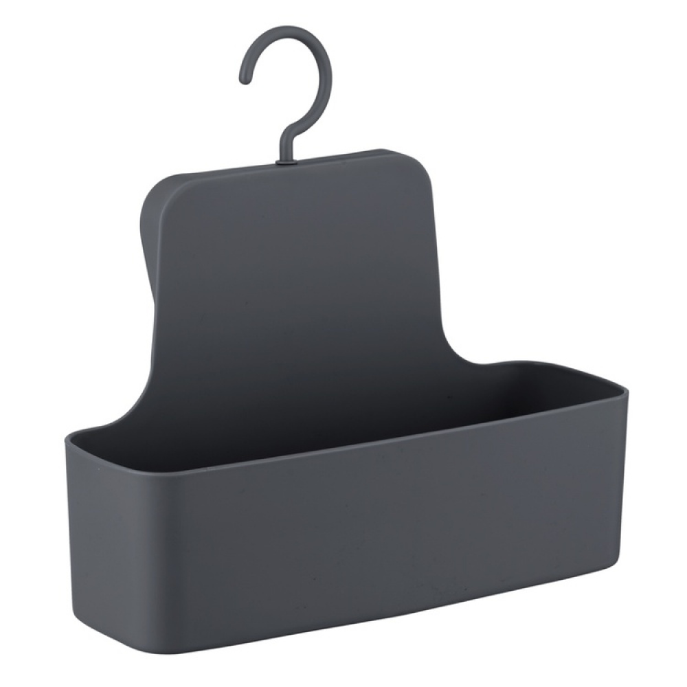 Hanging bathroom basket, BARCELONA, 26 x 9 x H 24 cm, Anthracite in the group Storage / Bathroom storage / Bath and shower caddies at SmartaSaker.se (41252)