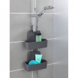 Hanging bathroom basket, BARCELONA, 26 x 9 x H 24 cm, Anthracite Hanging bathroom basket, BARCELONA, 26 x 9 x H 24 cm, Anthracite