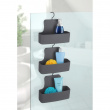 Hanging bathroom basket, BARCELONA, 26 x 9 x H 24 cm, Anthracite Hanging bathroom basket, BARCELONA, 26 x 9 x H 24 cm, Anthracite