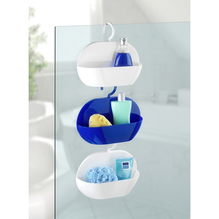 Hanging bathroom basket, SHOWER CADDY, Round in the group Storage / Bathroom storage / Bath and shower caddies at SmartaSaker.se (41254)