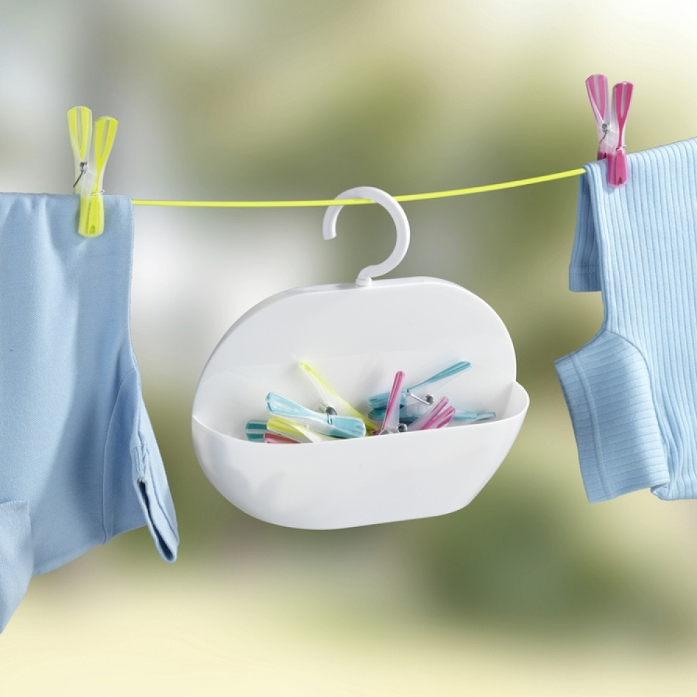 Hanging bathroom basket, SHOWER CADDY, Round in the group Storage / Bathroom storage / Bath and shower caddies at SmartaSaker.se (41254)