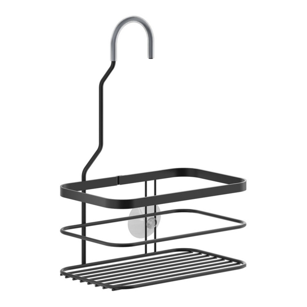 Hanging bathroom basket, ORIGIN LAVA, 20 x 12 x H 29 cm, Black in the group Storage / Bathroom storage / Bath and shower caddies at SmartaSaker.se (41256)
