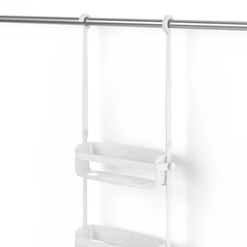 Hanging Shower basket, FLEX CADDY, Two shelves, Umbra in the group Storage / Bathroom storage / Bath and shower caddies at SmartaSaker.se (41258)