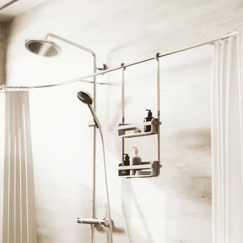 Hanging Shower basket, FLEX CADDY, Two shelves, Umbra in the group Storage / Bathroom storage / Bath and shower caddies at SmartaSaker.se (41258)