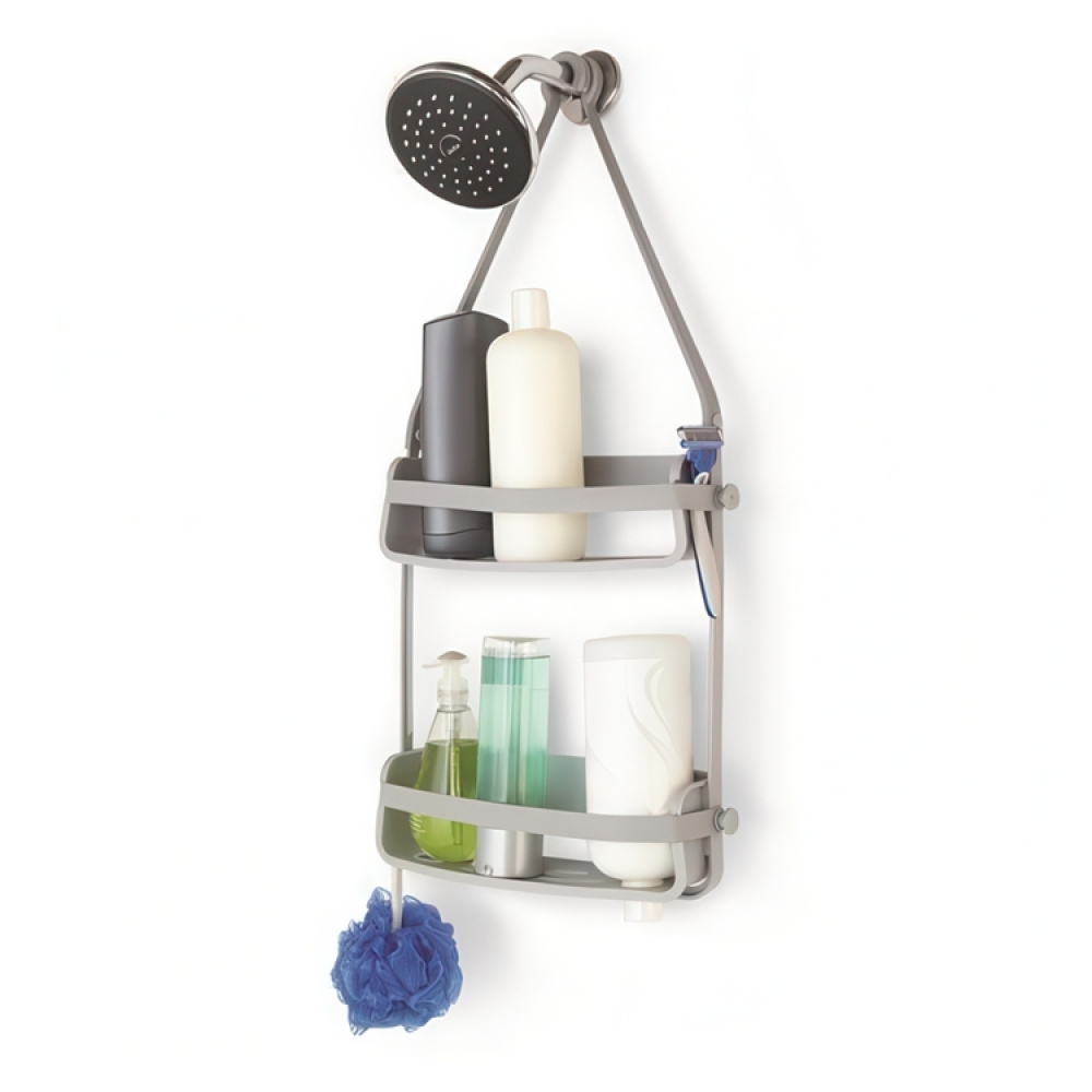 Hanging Shower basket, FLEX CADDY, Two shelves, Umbra in the group Storage / Bathroom storage / Bath and shower caddies at SmartaSaker.se (41258)