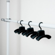 Hanging storage for bags with hanger, Set of 3, HANDTASCHENHALTER, Black Hanging storage for bags with hanger, Set of 3, HANDTASCHENHALTER, Black