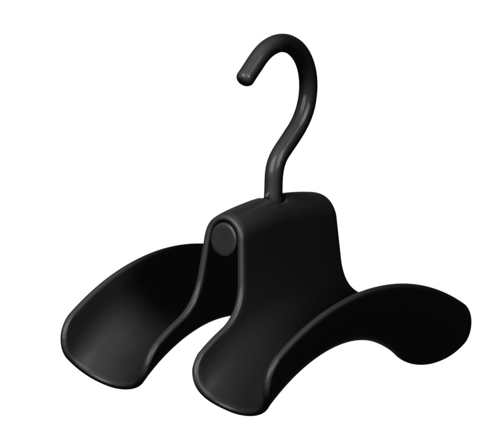 Hanging storage for bags with hanger, Set of 3, HANDTASCHENHALTER, Black in the group Storage / Wardrobe storage / Bag storage at SmartaSaker.se (41260)