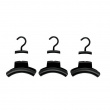 Hanging storage for bags with hanger, Set of 3, HANDTASCHENHALTER, Black Hanging storage for bags with hanger, Set of 3, HANDTASCHENHALTER, Black