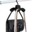 Hanging storage for bags with hanger, Set of 3, HANDTASCHENHALTER, Black Hanging storage for bags with hanger, Set of 3, HANDTASCHENHALTER, Black