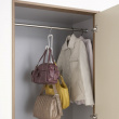 Hanging storage for bags, JOINT BAG HANGER CHAIN, Yamazaki, White Hanging storage for bags, JOINT BAG HANGER CHAIN, Yamazaki, White