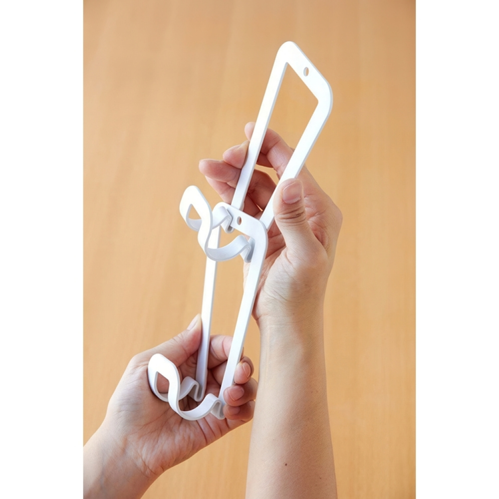 Hanging storage for bags, JOINT BAG HANGER CHAIN, Yamazaki, White in the group Storage / Wardrobe storage / Bag storage at SmartaSaker.se (41264)