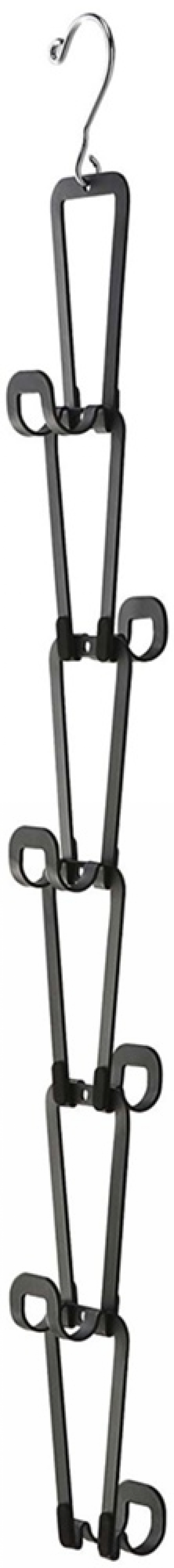 Hanging storage for bags, JOINT BAG HANGER CHAIN, Yamazaki, Black in the group Storage / Wardrobe storage / Bag storage at SmartaSaker.se (41265)