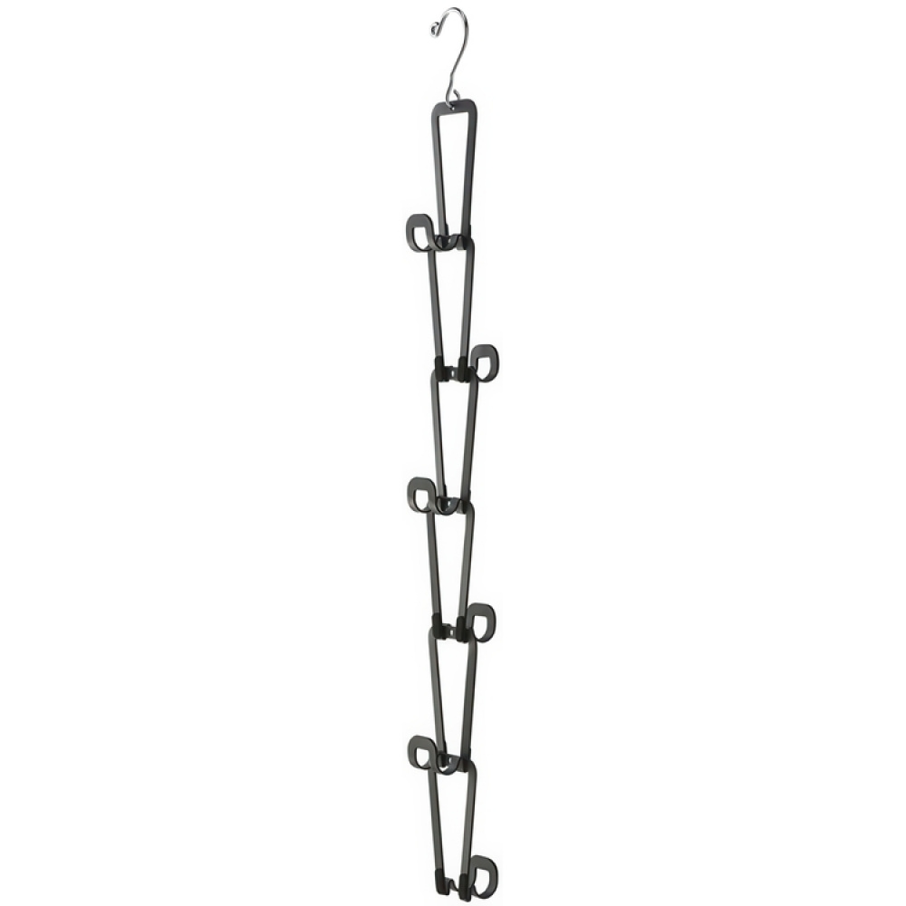 Hanging storage for bags, JOINT BAG HANGER CHAIN, Yamazaki, Black in the group Storage / Wardrobe storage / Bag storage at SmartaSaker.se (41265)