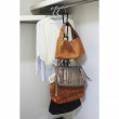 Hanging storage for bags, JOINT BAG HANGER CHAIN, Yamazaki, Black Hanging storage for bags, JOINT BAG HANGER CHAIN, Yamazaki, Black