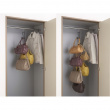 Hanging storage for bags, JOINT BAG HANGER CHAIN, Yamazaki, Black Hanging storage for bags, JOINT BAG HANGER CHAIN, Yamazaki, Black