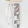 Hanging storage for shoes and bags, PREMIUM COLGDOR PARA ZAPATOS, 30 x 30 x H 142,5 cm, Light Grey  Hanging storage for shoes and bags, PREMIUM COLGDOR PARA ZAPATOS, 30 x 30 x H 142,5 cm, Light Grey