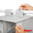 Hanging storage for shoes and bags, PREMIUM COLGDOR PARA ZAPATOS, 30 x 30 x H 142,5 cm, Light Grey  Hanging storage for shoes and bags, PREMIUM COLGDOR PARA ZAPATOS, 30 x 30 x H 142,5 cm, Light Grey