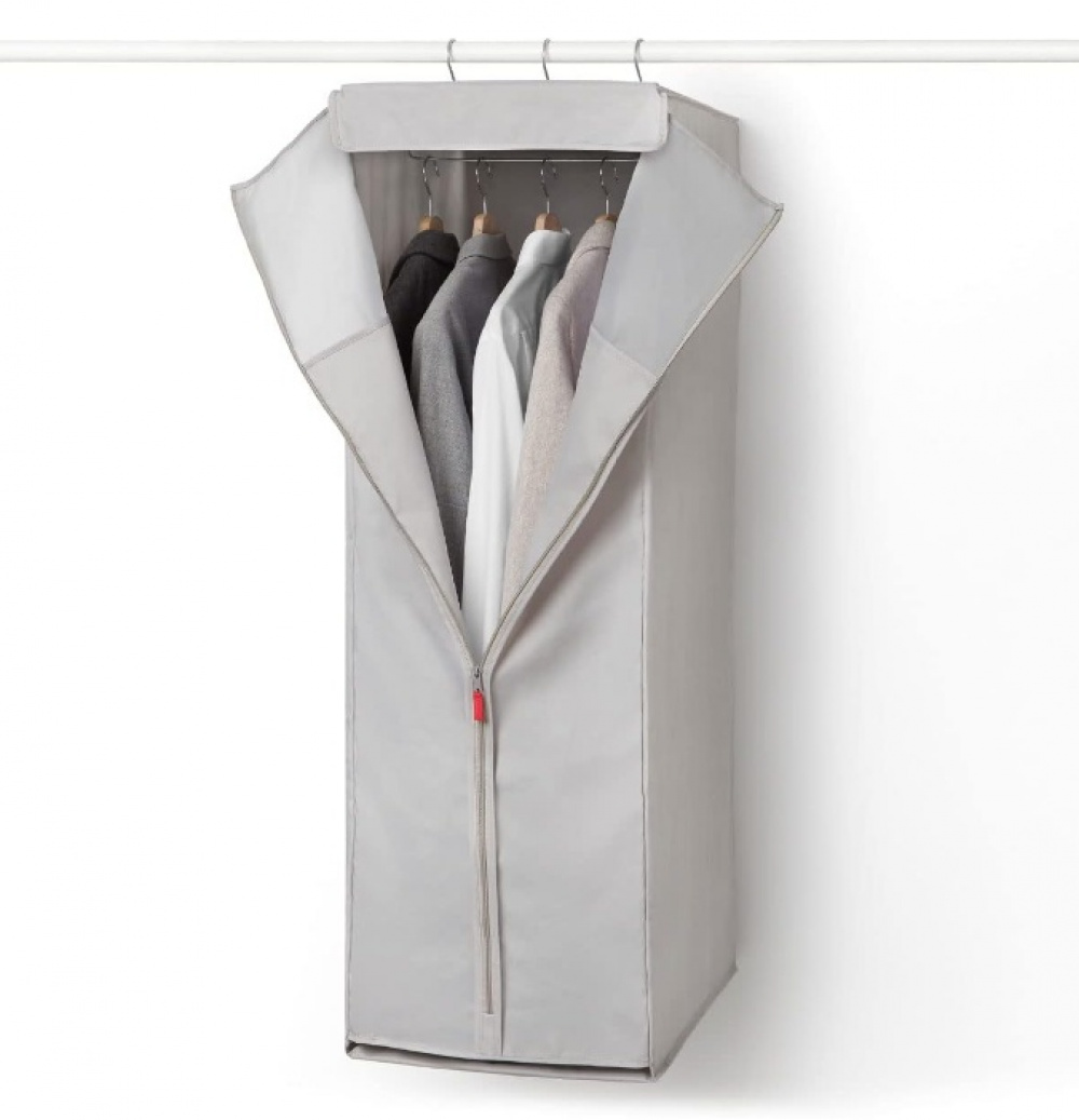 Hanging Wardrobe, PREMIUM COLGANTE, 50 x 40 x H 125 cm, Light Grey in the group Storage / Wardrobe storage at SmartaSaker.se (41278)