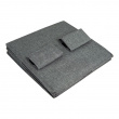Hanging wardrobe, 5 compartments, BIGSO, 30 x 30 x H 133,5 cm, Grey Hanging wardrobe, 5 compartments, BIGSO, 30 x 30 x H 133,5 cm, Grey