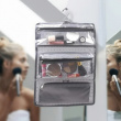 Hanging Toiletry Bag, super light, TRAVEL - SACCHETTO BEAUTY, 27 x H 39 cm, Grey Hanging Toiletry Bag, super light, TRAVEL - SACCHETTO BEAUTY, 27 x H 39 cm, Grey