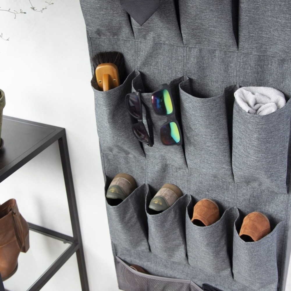 Hanging Storage, 14 compartments, BIGSO POCKET ORGANIZER, 52 x H 124 cm in the group Storage / Wardrobe storage / Shoe storage at SmartaSaker.se (41286)