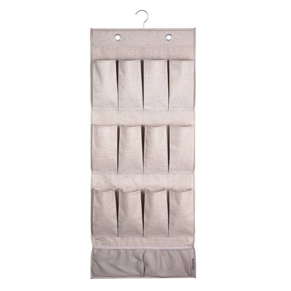 Hanging Storage, 14 compartments, BIGSO POCKET ORGANIZER, 52 x H 124 cm in the group Storage / Wardrobe storage / Shoe storage at SmartaSaker.se (41286)