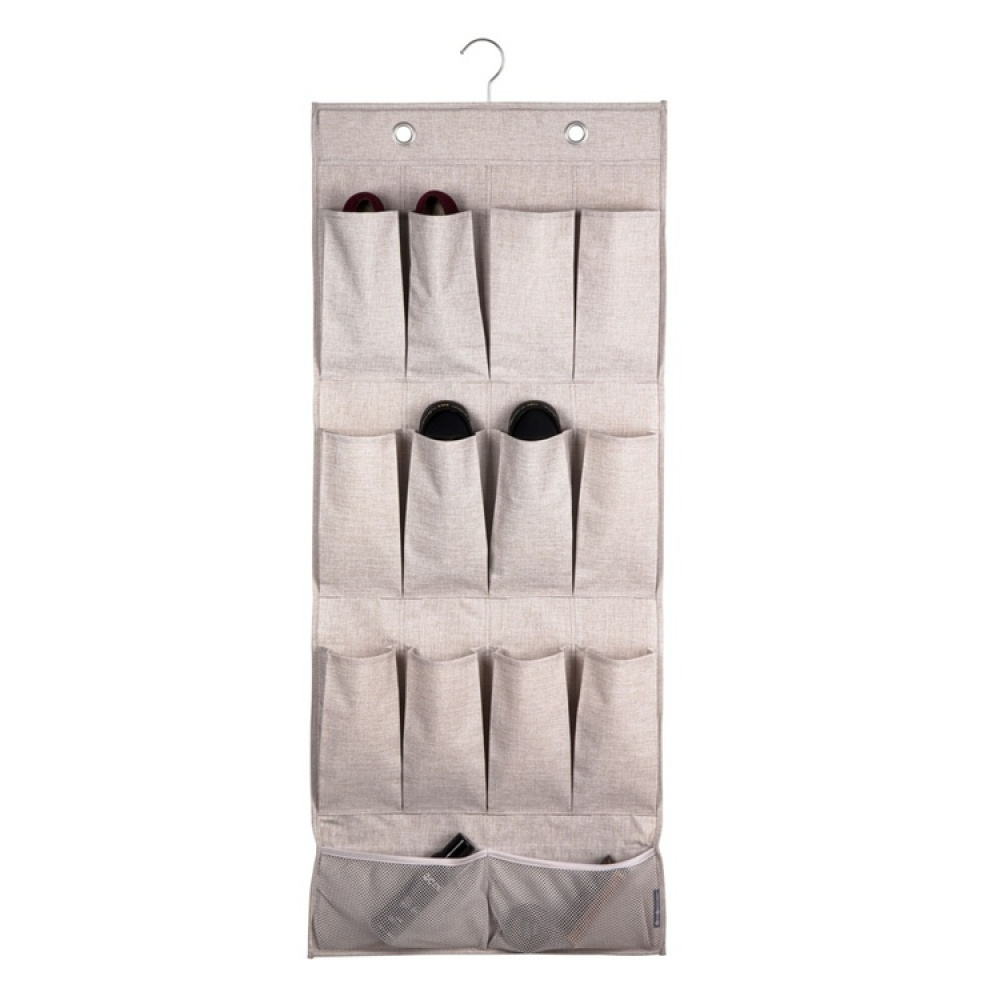 Hanging Storage, 14 compartments, BIGSO POCKET ORGANIZER, 52 x H 124 cm in the group Storage / Wardrobe storage / Shoe storage at SmartaSaker.se (41286)