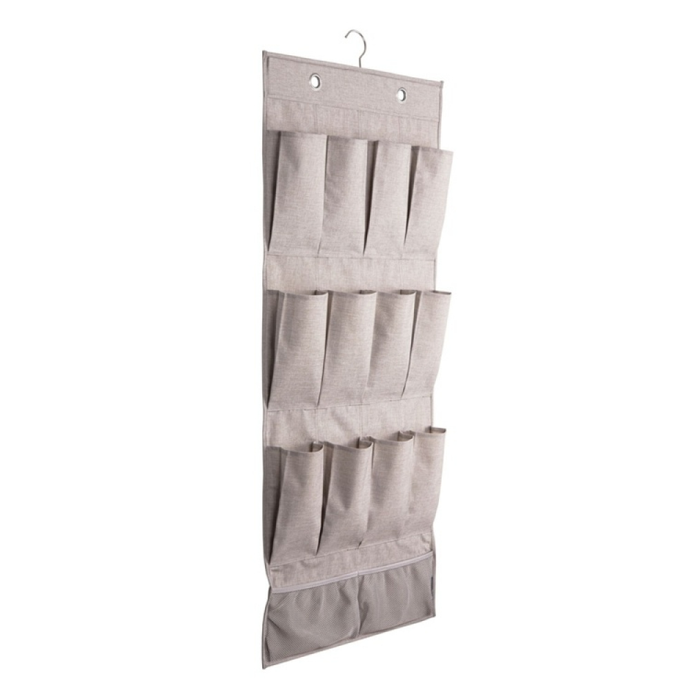 Hanging Storage, 14 compartments, BIGSO POCKET ORGANIZER, 52 x H 124 cm in the group Storage / Wardrobe storage / Shoe storage at SmartaSaker.se (41286)