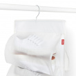 Hanging Shoe Storage, 16 compartments, MILKY WHITE, 33 x H 131 cm, Transparent Hanging Shoe Storage, 16 compartments, MILKY WHITE, 33 x H 131 cm, Transparent