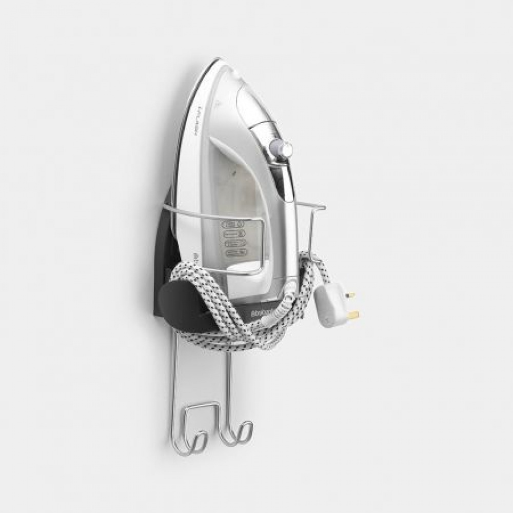 Hanger for Ironing board and iron, BRABANTIA IRON STORE, Dark Grey in the group Storage / Laundry and care / Ironing accessories at SmartaSaker.se (41289)