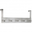 Hanger for Wardrobe door, ALBERT, 5 hooks, Stainless steel Hanger for Wardrobe door, ALBERT, 5 hooks, Stainless steel