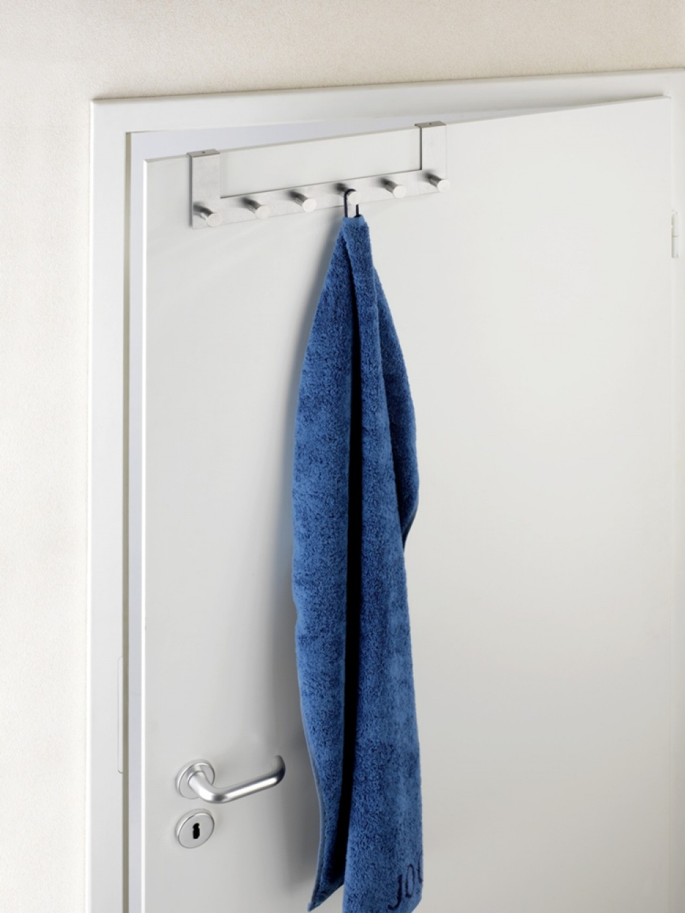 Hanger for door, CELANO, 2 cm, 6 hooks, Stainless steel in the group Storage / Bedroom storage / Over door hooks at SmartaSaker.se (41292)