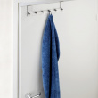 Hanger for door, CELANO, 2 cm, 6 hooks, Stainless steel Hanger for door, CELANO, 2 cm, 6 hooks, Stainless steel