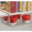 Hanging basket, Under shelf, ID PANTRY BASKET, 33 x 26 x H 15cm, Silver Hanging basket, Under shelf, ID PANTRY BASKET, 33 x 26 x H 15cm, Silver
