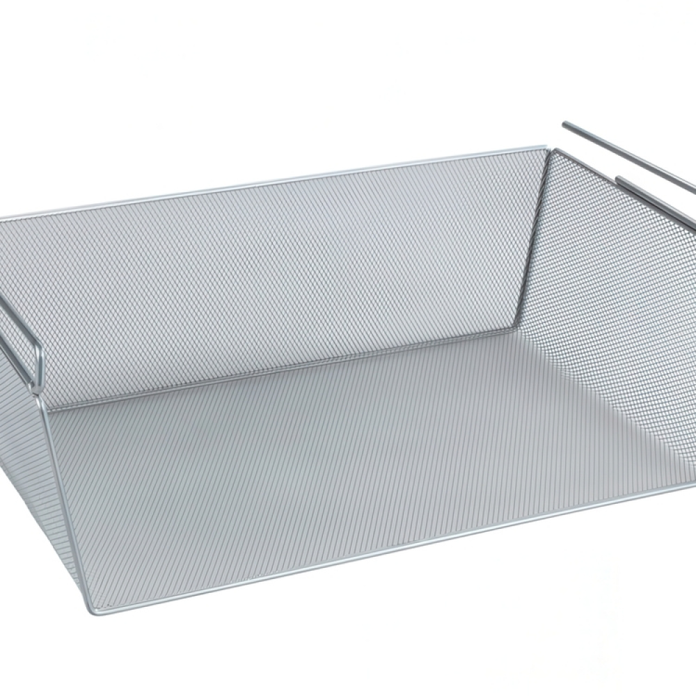 Under Shelf Storage Rack, Large, REGALEINHÄNGEKORB, 49 x 28 x H 18 cm, Silver-Grey in the group Storage / Kitchen storage / Kitchen cabinet organizers / Under shelf storage at SmartaSaker.se (41309)
