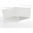 Hanging basket / extra shelf, CESTA COLGANTE MESH, 30 x 25 x H 15 cm, White Hanging basket / extra shelf, CESTA COLGANTE MESH, 30 x 25 x H 15 cm, White