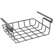 Hanging basket, Under shelf, PREMIUM PANTRY BASKET, 34 x 25 x H 13 cm, Black Hanging basket, Under shelf, PREMIUM PANTRY BASKET, 34 x 25 x H 13 cm, Black