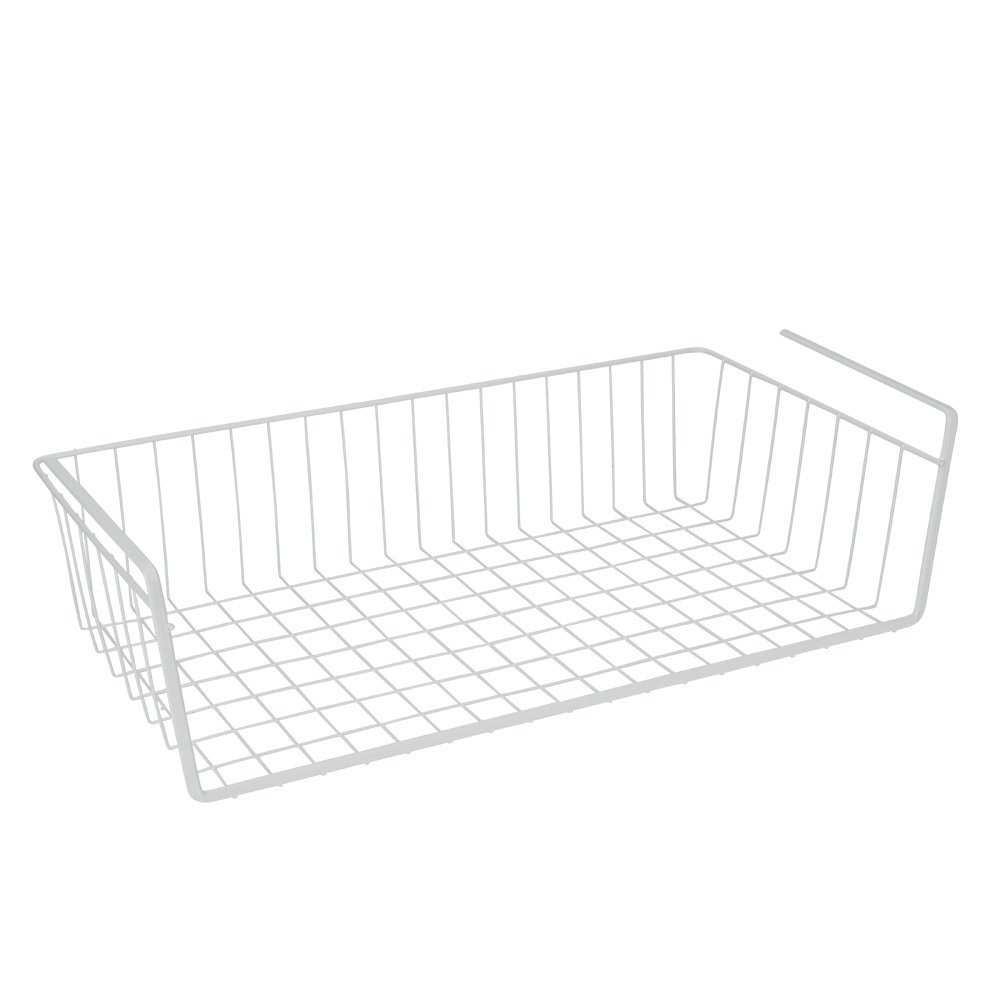 Hanging basket, BABATEX XL, 50 x 26 x H 14 cm, White in the group Storage / Kitchen storage / Kitchen cabinet organizers / Under shelf storage at SmartaSaker.se (41315)