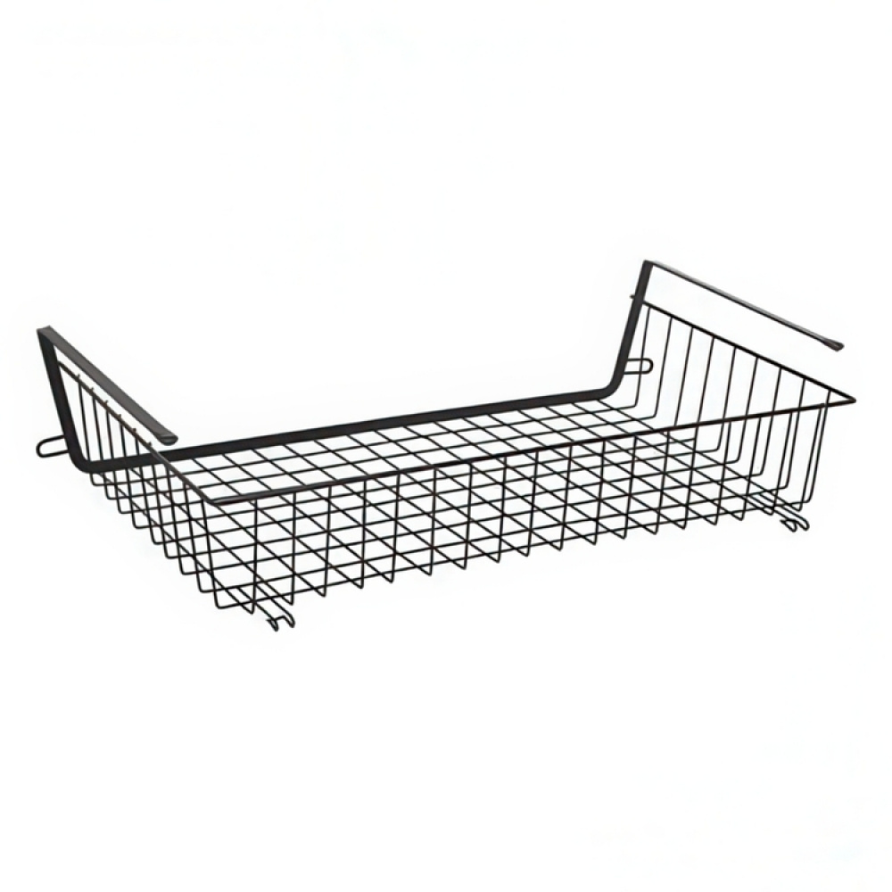 Hanging basket, Stackable, Large, ÉTAGÈRE À SUSPENDRE, 51,5 x 30 x H 11,5 cm, Black in the group Storage / Kitchen storage / Kitchen cabinet organizers / Under shelf storage at SmartaSaker.se (41323)