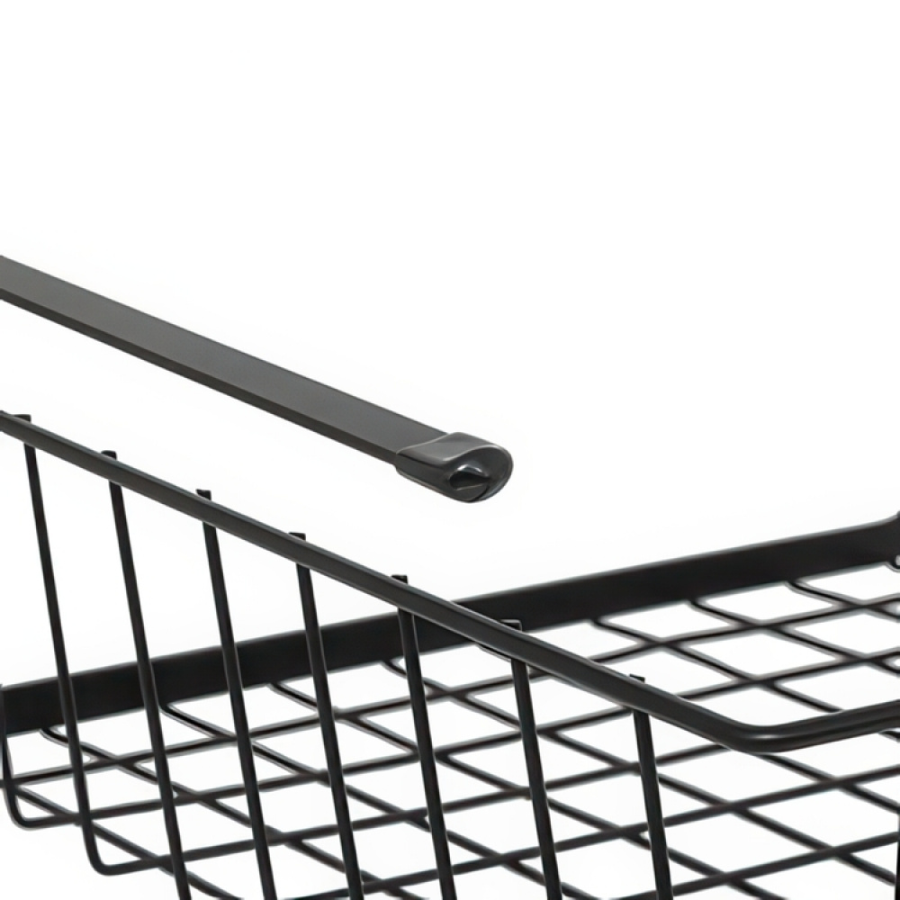 Hanging basket, Stackable, Large, ÉTAGÈRE À SUSPENDRE, 51,5 x 30 x H 11,5 cm, Black in the group Storage / Kitchen storage / Kitchen cabinet organizers / Under shelf storage at SmartaSaker.se (41323)