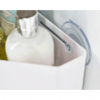 Corner shower basket with suction cups, TOWER, 22 x 27,5 x H 10 cm, Yamazaki, White Corner shower basket with suction cups, TOWER, 22 x 27,5 x H 10 cm, Yamazaki, White