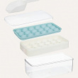 Ice tray with Box and Scoop, ICE CUBE BOX, Transparent / Blue Ice tray with Box and Scoop, ICE CUBE BOX, Transparent / Blue